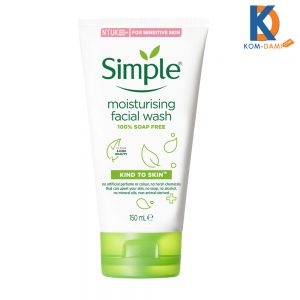 Simple Moisturising Facial Wash Kind to Skin Face Wash 150ml