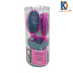 Bohua Make Up Brush Set Hair Brush Comb Mirror with Stand