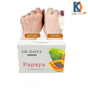 Papaya Soap Body Beauty Healthy Care Clear tight lock water oil control deep Soap