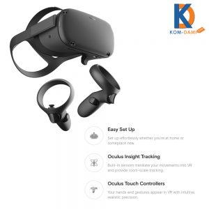 OCULUS QUEST ALL-IN-ONE VR GAMING HEADSET – 64GB