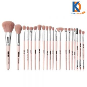 Maange 20 pcs Professional makeup Brush set - pink Set E