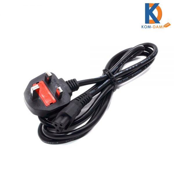 Power Cable Copper 3 Pin Flat For Laptop Adapter