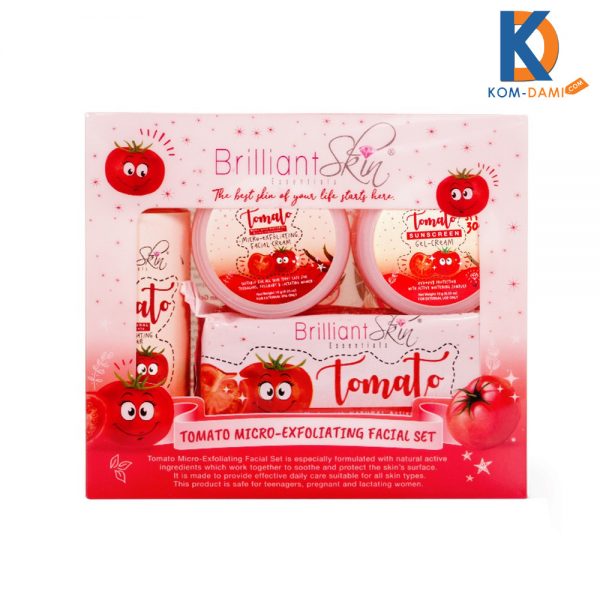 Brilliant Skin Essentials Tomato Micro-Exfoliating Facial Set