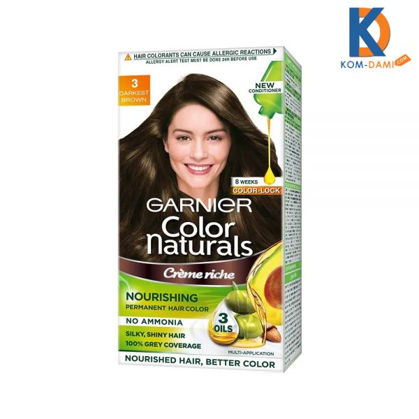 Garnier Color Naturals Creme Riche Nourishing Hair Color 3 oil