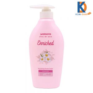 Watsons Enriched Chamomile Nourishing Shower Cream, Body Soap 400Ml