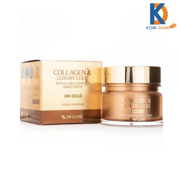 3W Clinic Collagen And Luxury Gold Cream