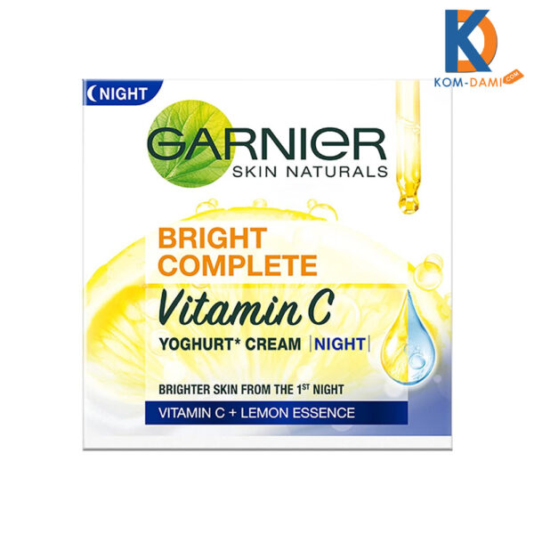 Garnier Bright Complete Yoghurt Night Cream 40g