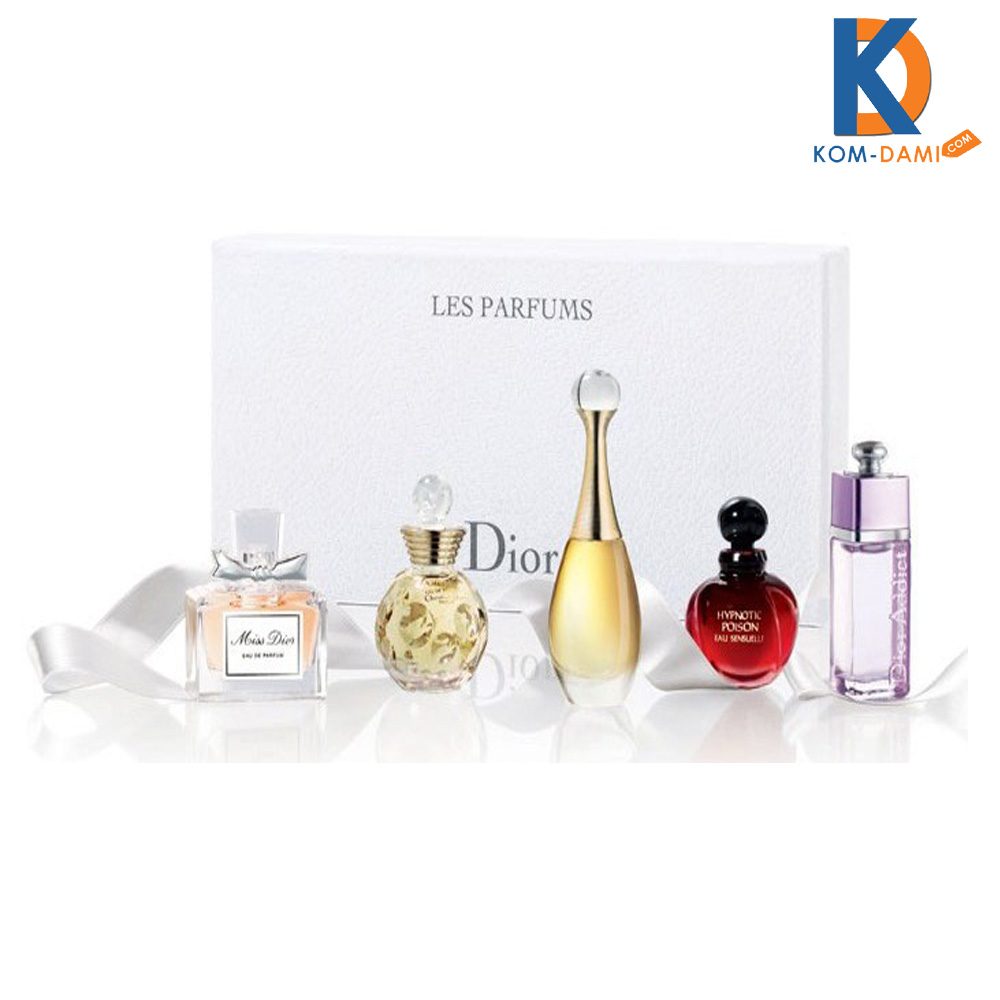 Christian Dior Les Parfums 5 Piece Miniature Collection. Dropped