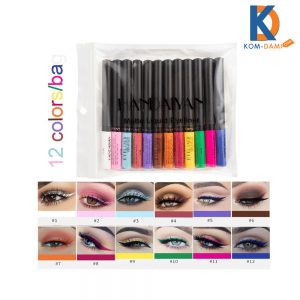 Handaiyan 12 Colors Matte Liquid Eyeliner Set