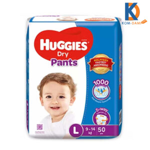 Huggies Dry Pants Large 9-14 Kg Malaysia 50pcs