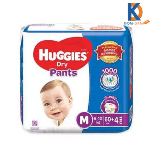 Huggies Dry Pants Medium Baby Diaper Pant M 6-12 kg Malaysia 60pcs