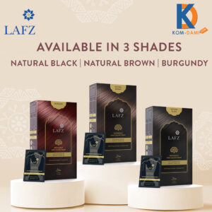 Lafz Halal Permanent Hair Color Cream Natural Brown