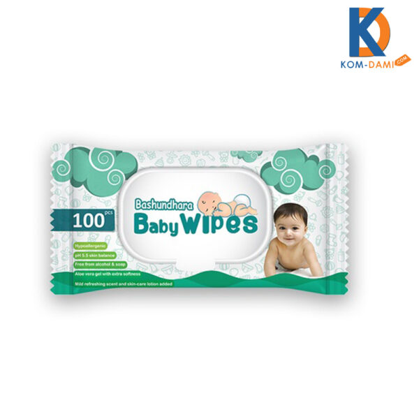 BASHUNDHARA WET WIPES 100 PCS PKT