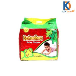 Bashundhara Baby Diaper L 7-18 Kg 28 Pcs