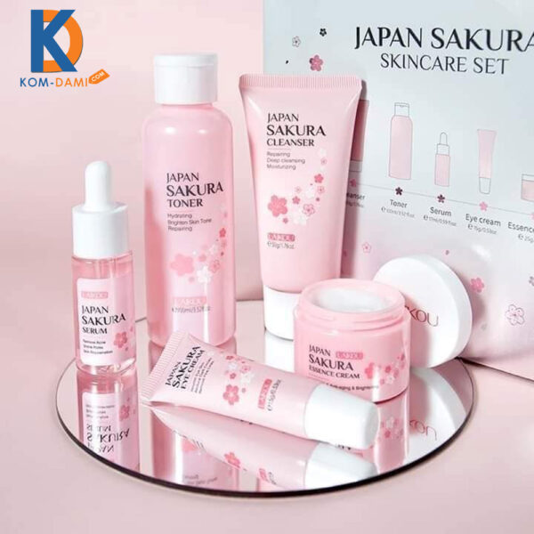 Laikuo Japan Sakura Skincare Set 5 IN 1