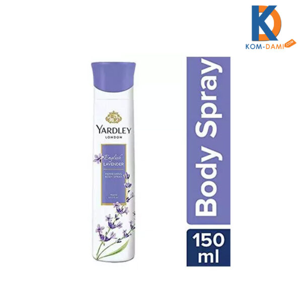 Yardley London English Lavender Body Spray 150ml - Kom-Dami.Com