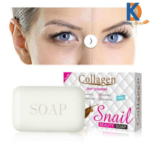 Collagen Snail Beauty Soap Deep Cleaning Soap