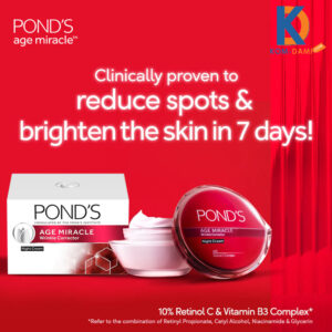 Ponds Age Miracle Wrinkle Corrector Night Cream With Retinol 50g