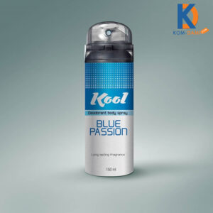 Kool Blue Passion Deodorant Body Spray For Men 150ml
