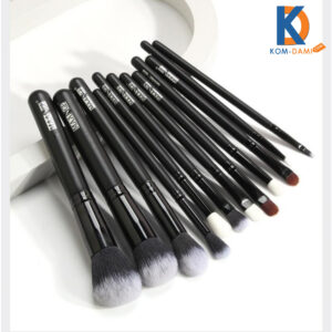 Maange 12Pieces Eye makeup Black Brush Set