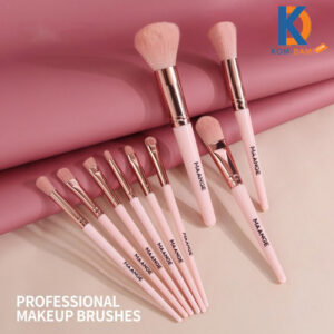 Maange 12pcs eye makeup pink brush set