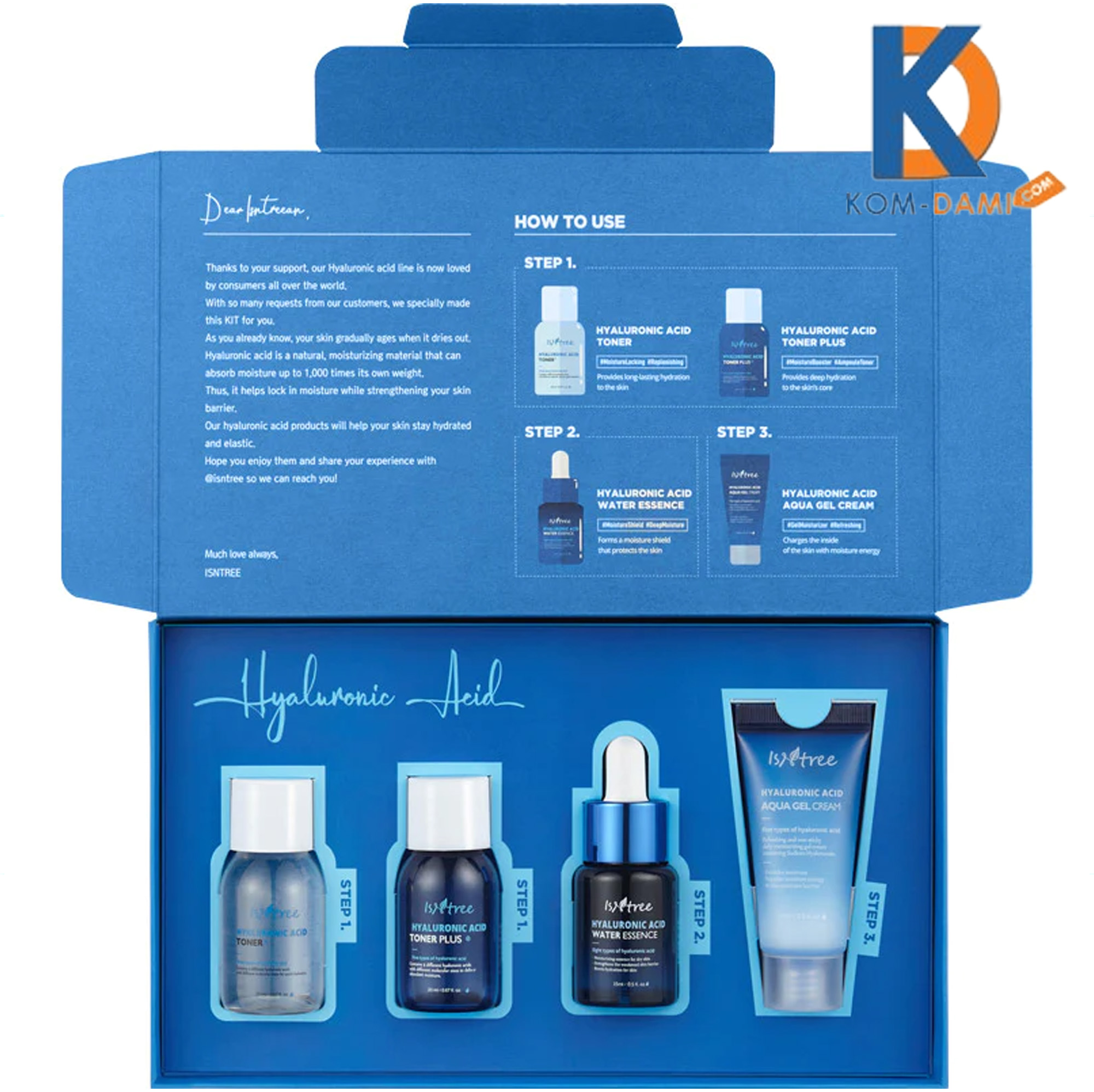 Isntree Hyaluronic Acid Special Trial Kit - Kom-Dami.Com