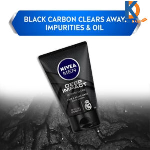 NIVEA Men Deep Impact Intense Clean Face & Beard Wash 100ml