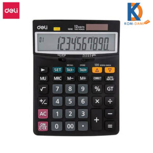 Deli E1630 Calculator 12 Digit Black