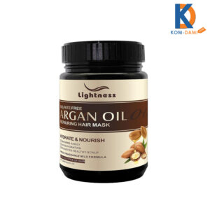 Lightness Sulfate Free Biotin Argan Oil Collagen And Keratin Repairing Hair Mask 1000ml