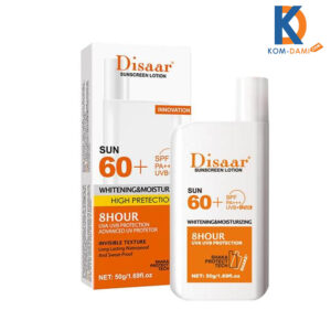 Disaar Innovative Skin Protective SPF 60+ Whitening Sunscreen Lotion High Protection 50g